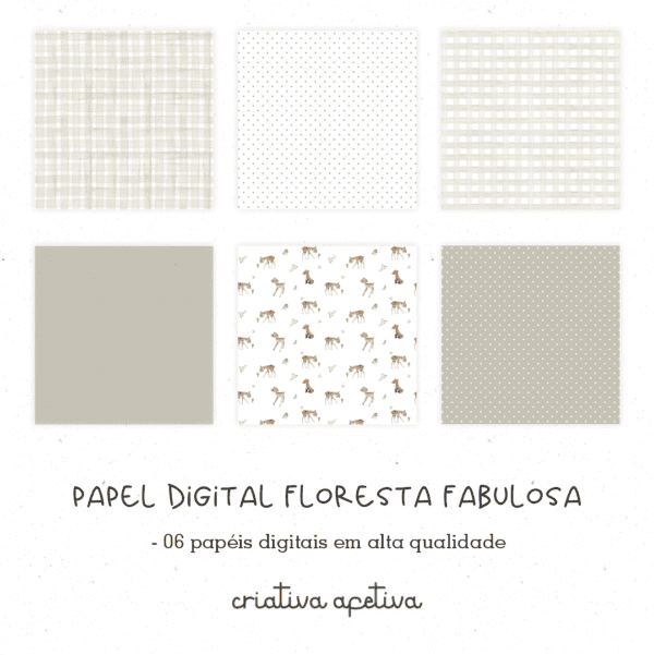 papel digital floresta fabulosa - Image 2