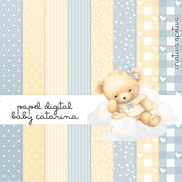 papel digital baby catarina