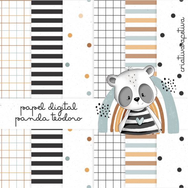 papel digital panda teodoro