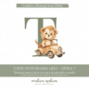 combo monograma leão - letra t