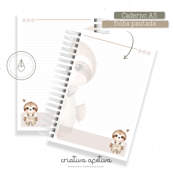 caderno preguicinha baby - Image 3