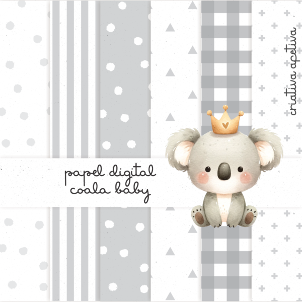 papel digital coala baby