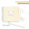 livro do bebê ( coleção baby neutro) amarelo