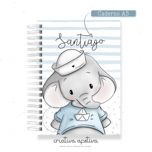 caderno elefante marinheiro - Image 2