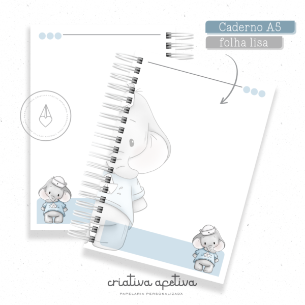 caderno elefante marinheiro - Image 4