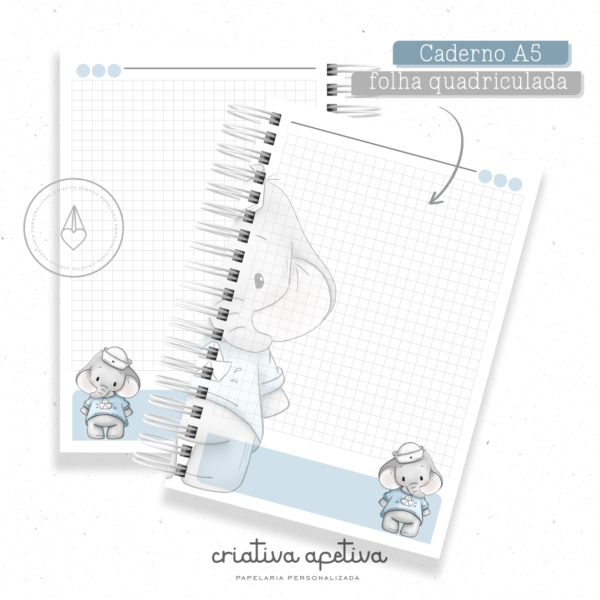 caderno elefante marinheiro - Image 5