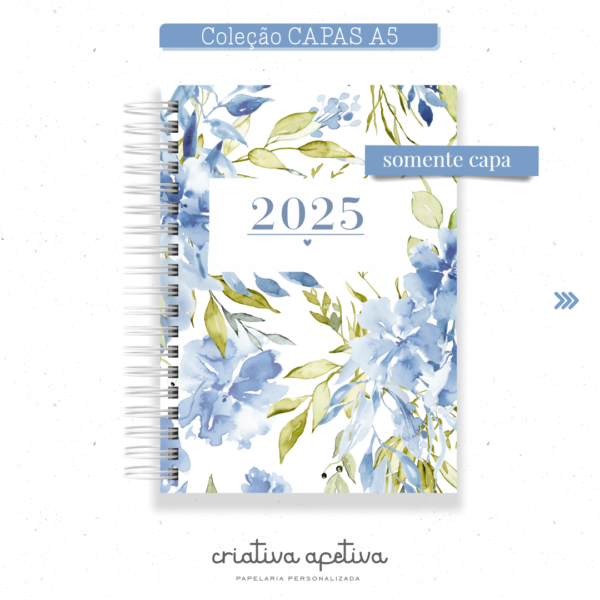 coleção capas azul floral - Image 2