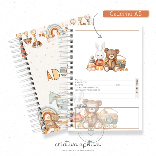 caderno brinquedo boho 2 - Image 2