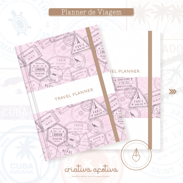 planner viagem color