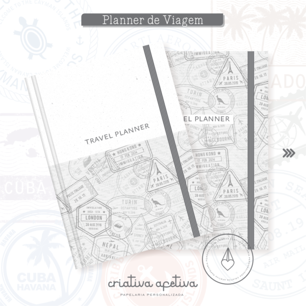 planner viagem cinza - Image 2