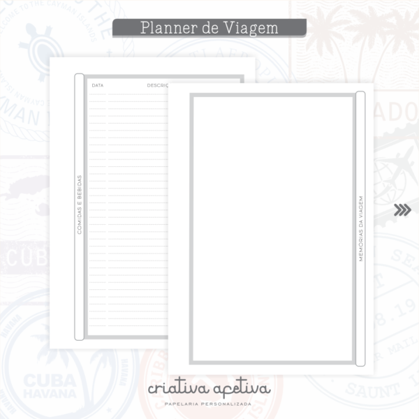 planner viagem cinza - Image 10