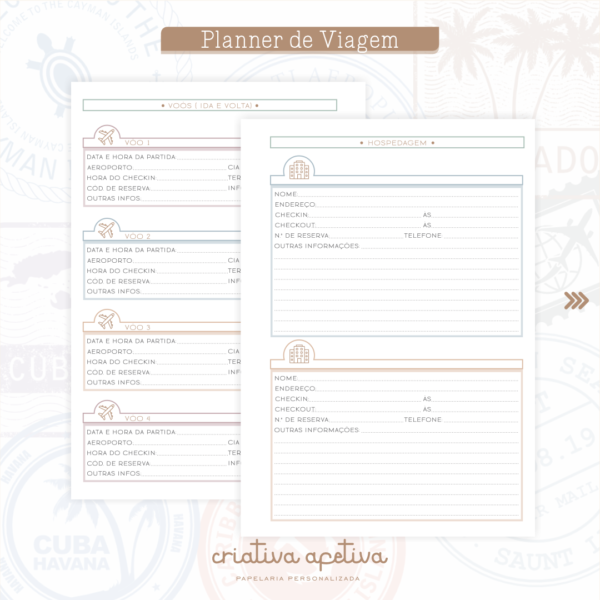 planner viagem color - Image 8