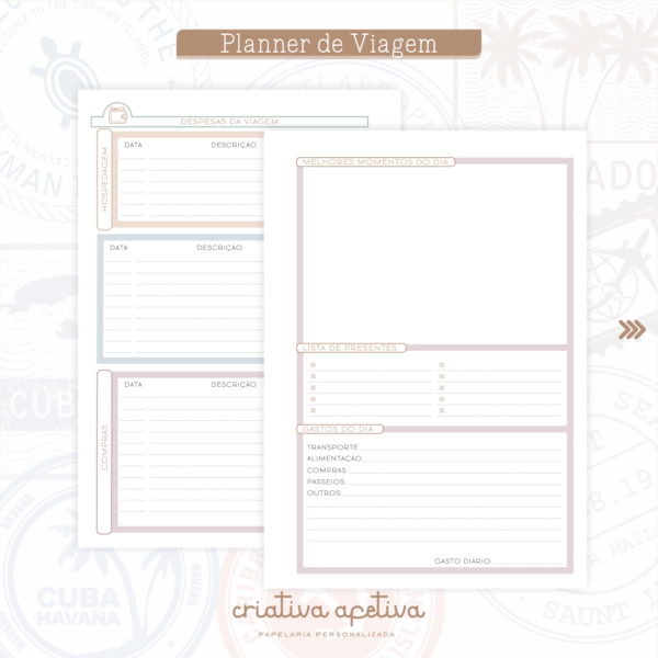 planner viagem color - Image 9