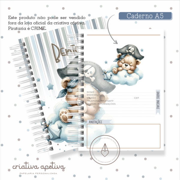 caderno pirata baby - Image 2