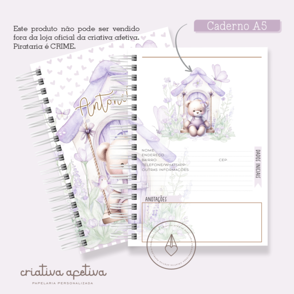 caderno ursa antonella - Image 2