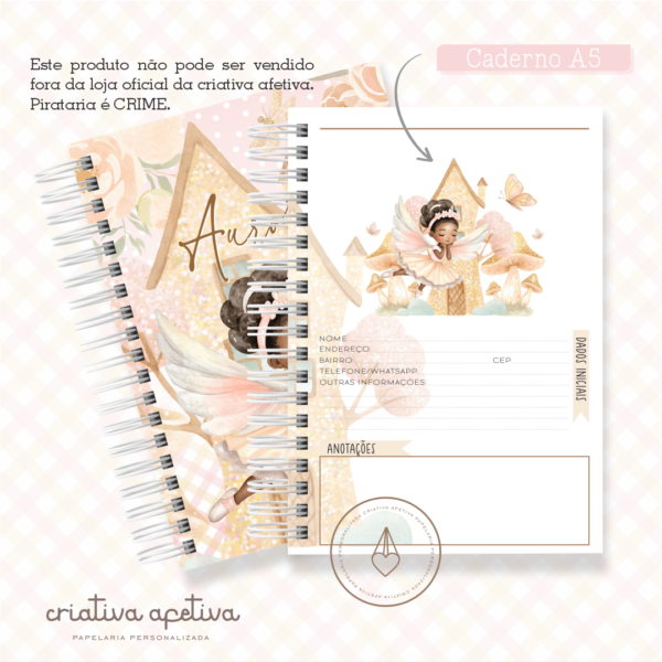 caderno fada aurora - Image 2