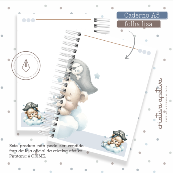 caderno pirata baby - Image 4