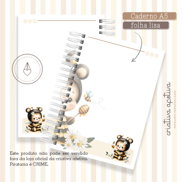 caderno bee bear - Image 3