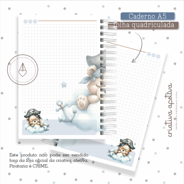 caderno pirata baby - Image 5