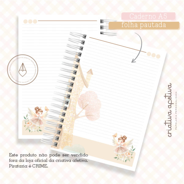 caderno fada wendy - Image 5