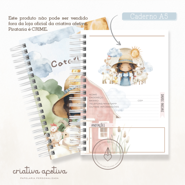 caderno fazendinha da catarina - Image 2