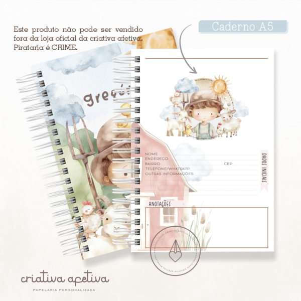 caderno fazendinha do gregório - Image 2