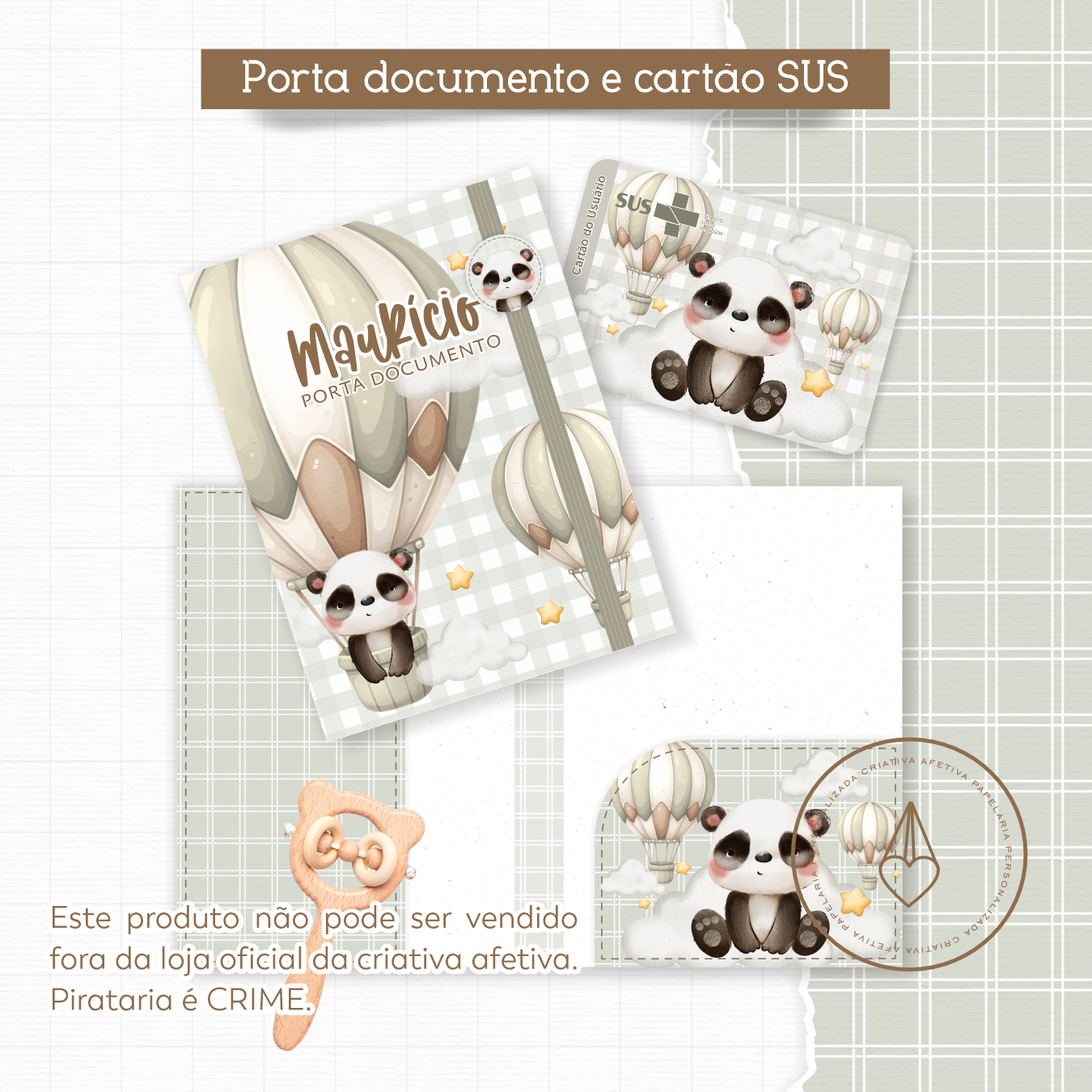 combo panda baloeiro - Imagem 5
