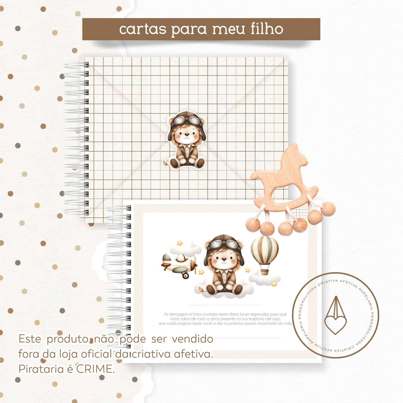 combo leão aviador - Imagem 4
