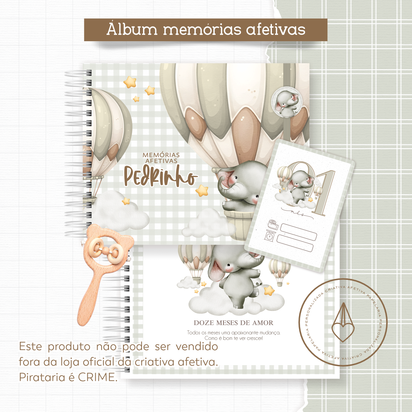 combo elefante baloeiro - Imagem 2