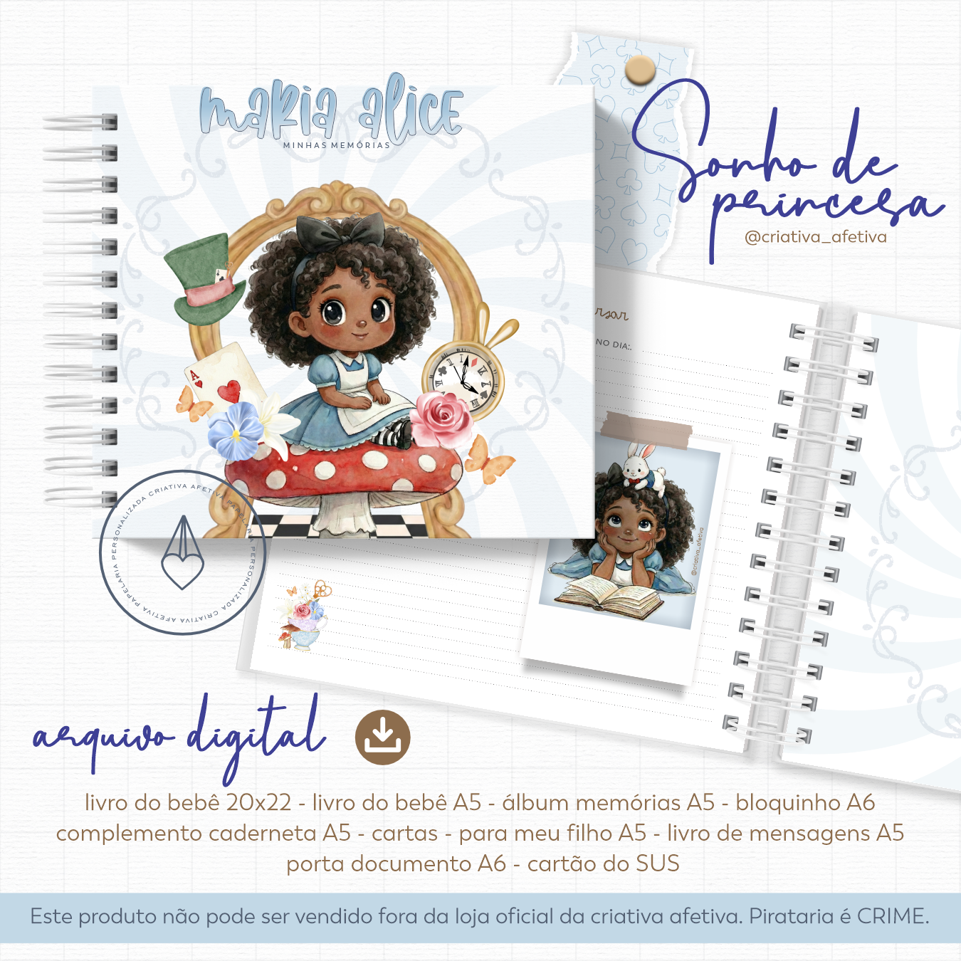 sonho de princesa - alice negra 04 - Imagem 2
