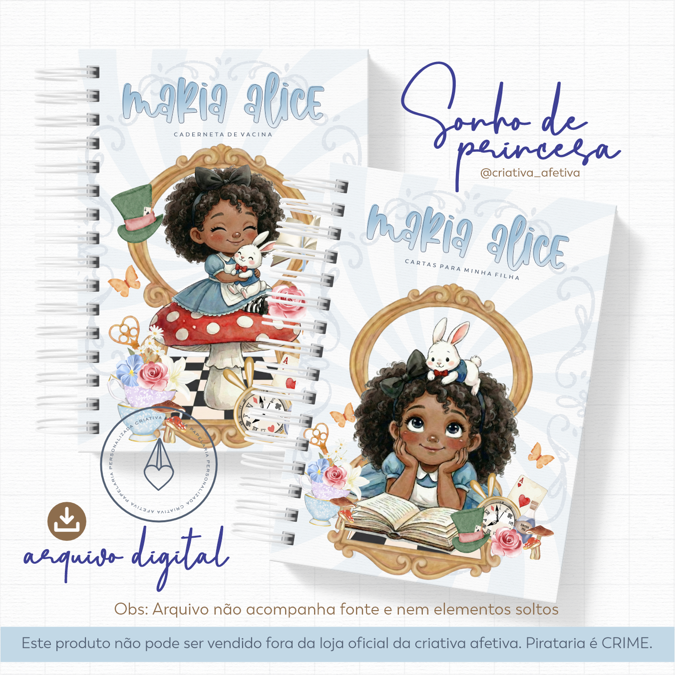 sonho de princesa - alice negra 04 - Imagem 3