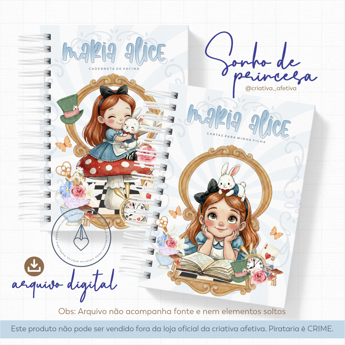 sonho de princesa - alice ruiva 01 - Imagem 3