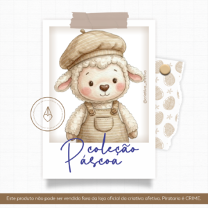 coleção páscoa criativa ovelhinha