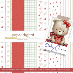 papel digital baby joana