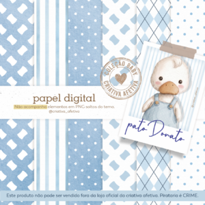 papel digital pato donato