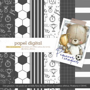 papel digital pequenos craques preto e branco