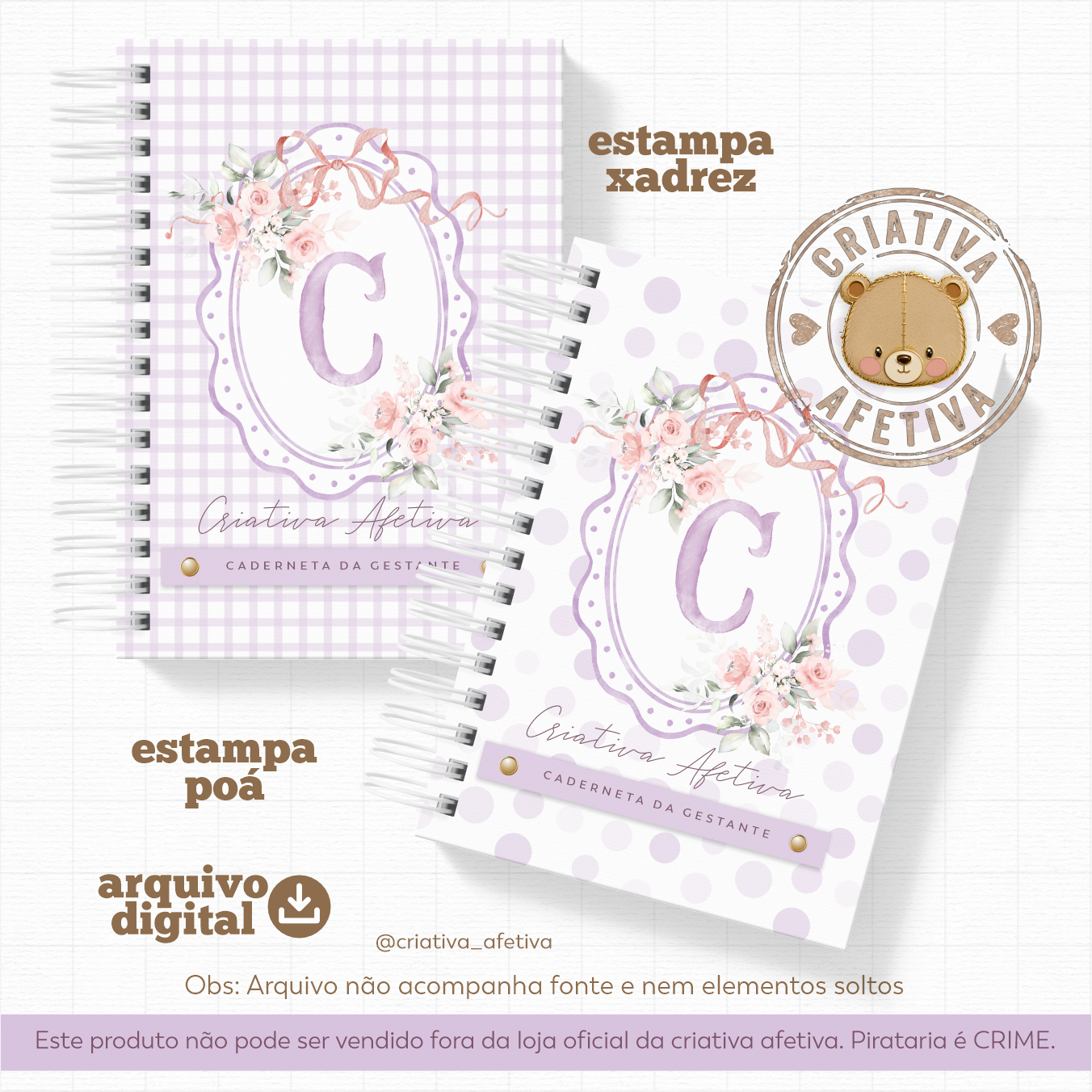 coleção mãe'ternidade lilás - Imagem 3