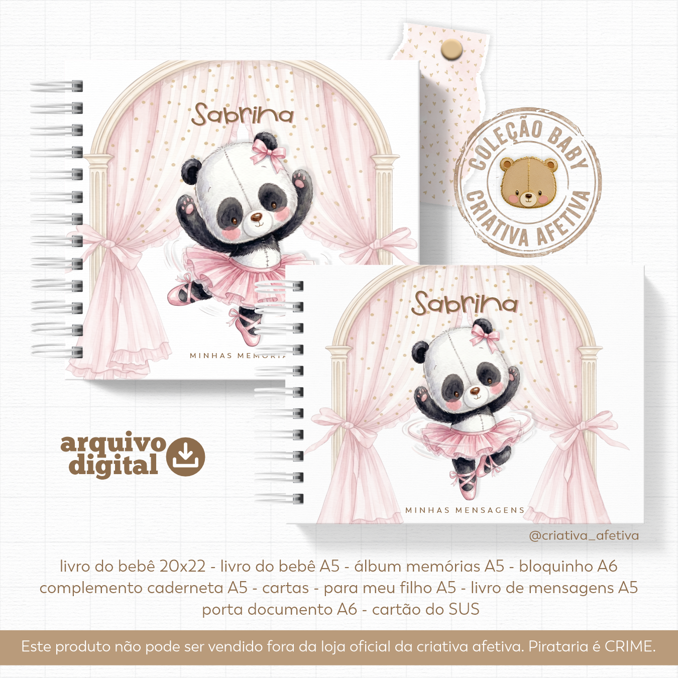 panda sabrina - Imagem 2