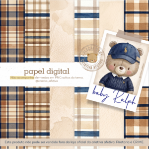 papel digital baby ralph