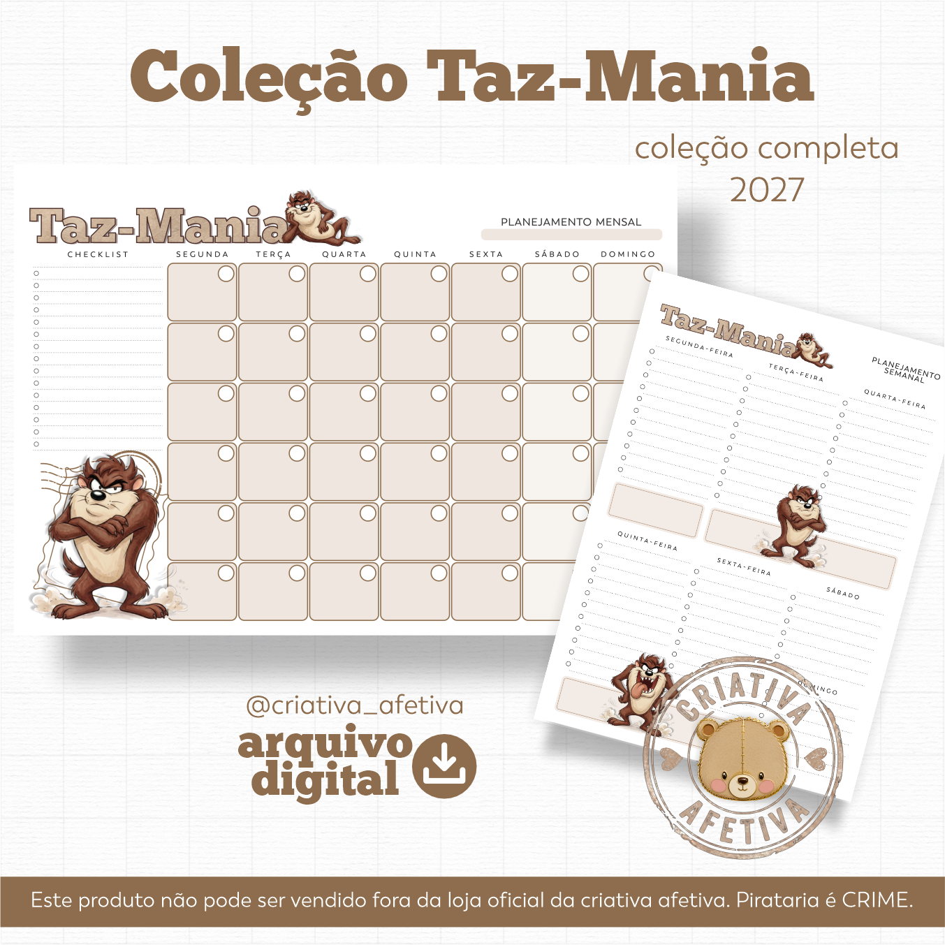 coleção completa taz-mania - Imagem 3