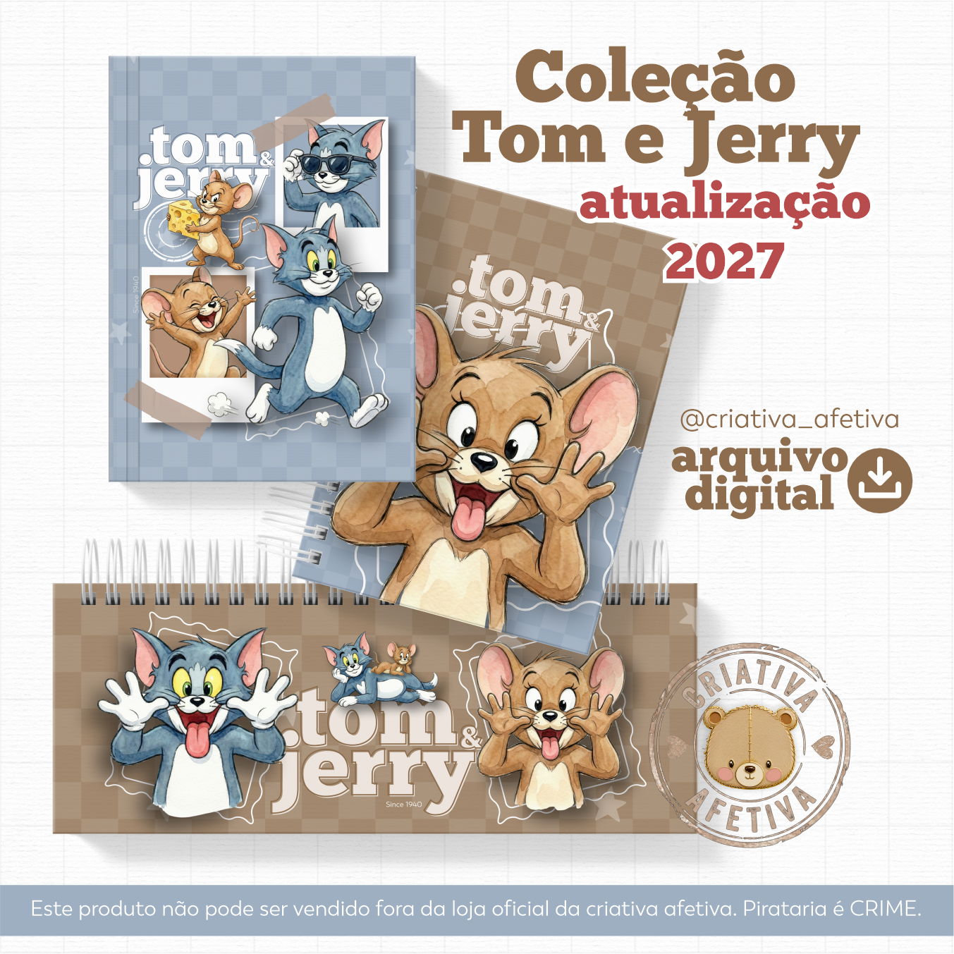 coleção tom e jerry (atualização 2027)