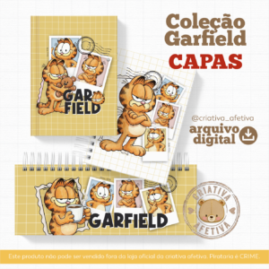 coleção capas garfield