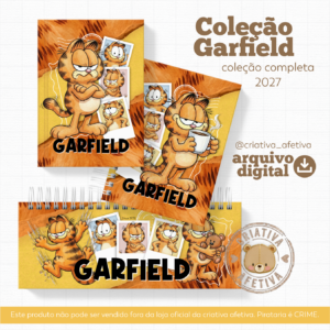 coleção completa garfield