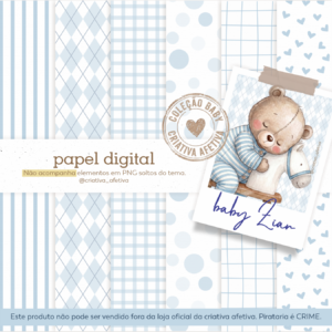 papel digital baby zian