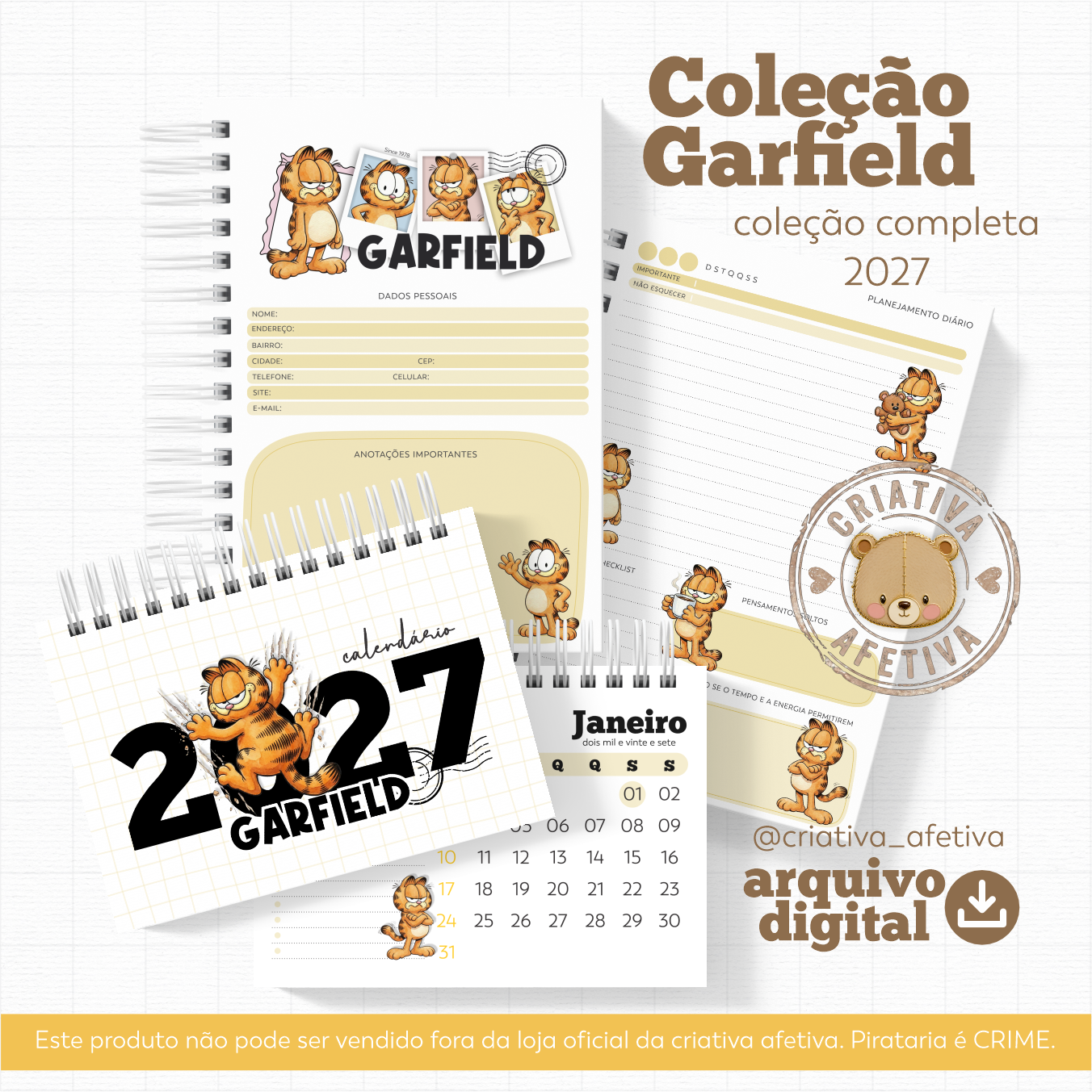 coleção completa garfield - Imagem 2