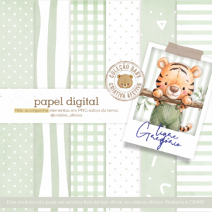 papel digital tigre gregório