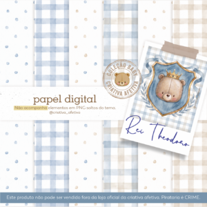 papel digital príncipe e rei theodoro