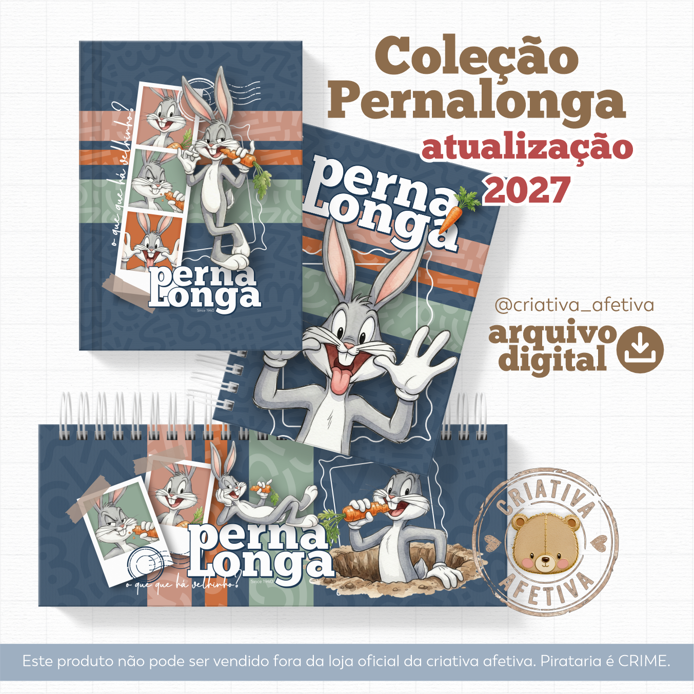 coleção pernalonga (atualização 2027)