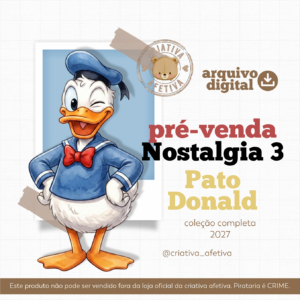 pré venda - coleção completa pato donald