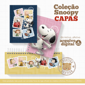 coleção capas snoopy